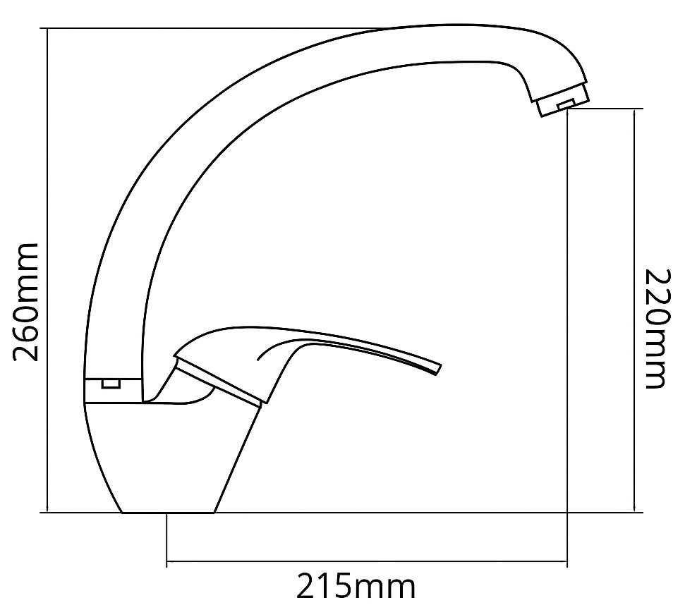 Deck-Mounted Kitchen Sink Mixer Tap 094632 Iris – Stylish Kitchen Faucet Deck-Mounted Kitchen Sink Mixer Tap 094632 Iris – Stylish Kitchen Faucet